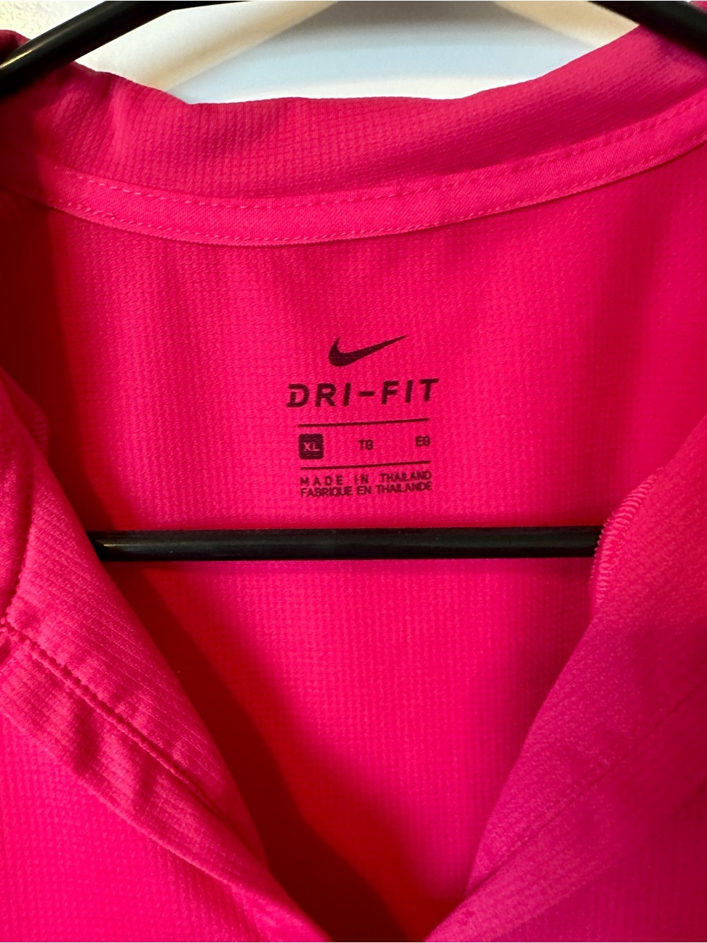 Nike Dri-FIT Macy’s Supply Chain Polo Shirt Pink XL Embroidered